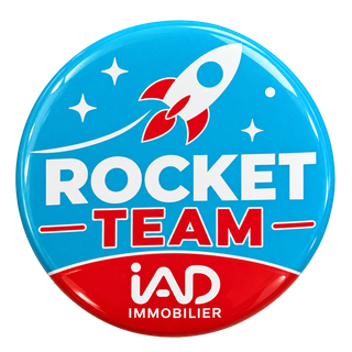 Badge Rocket Team iad