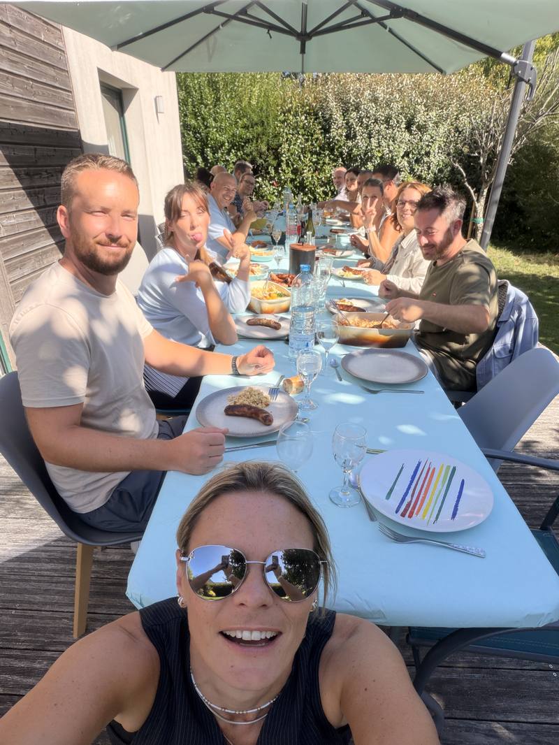 Déjeuner d'équipe